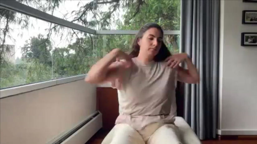 Yoga pausa de oficina